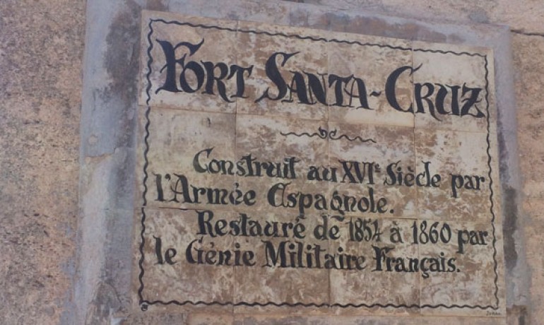 Le fort de « Santa Cruz »